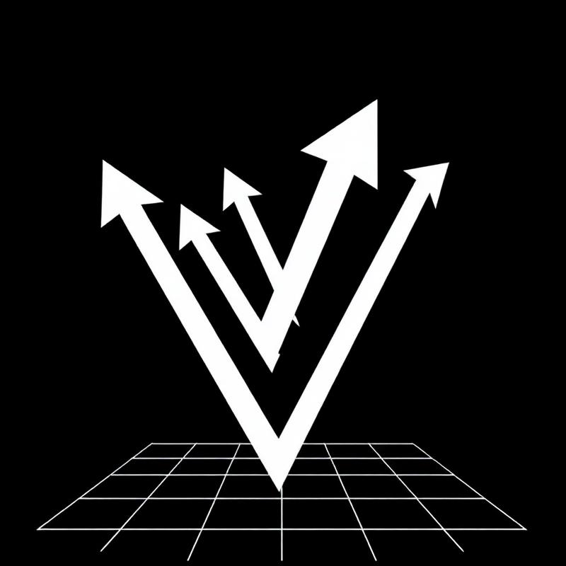 Search Advertising geometric illustration