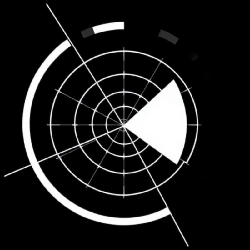 Search Engine Optimization geometric illustration